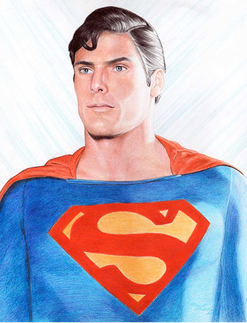 Superman Christopher Reeve by Robert Blancas