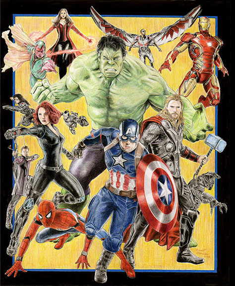 Avengers by Robert Blancas