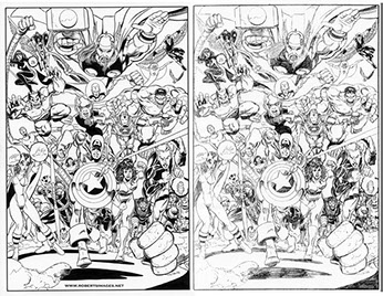Avengers Inks