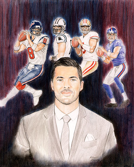 David Carr Art by Robert Blancas