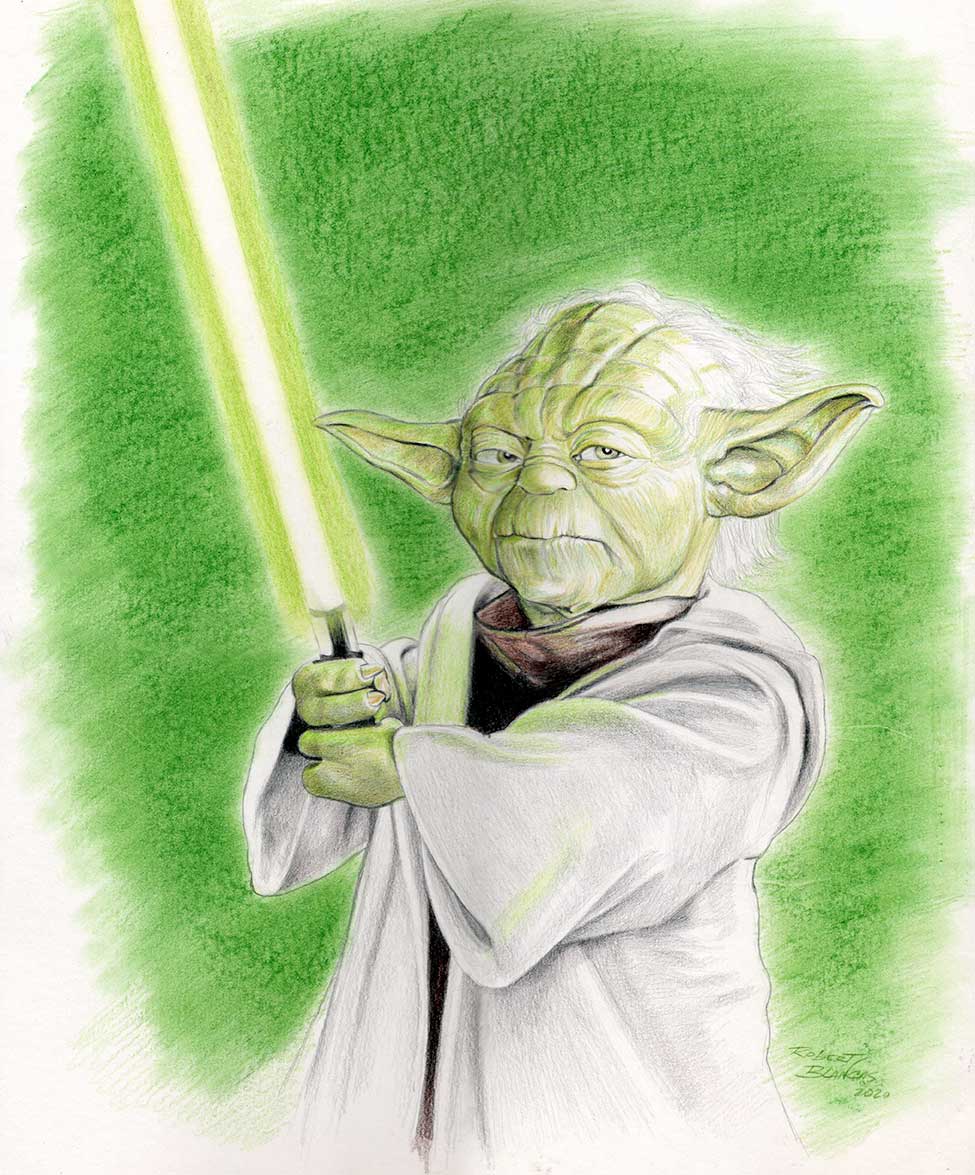 Master Yoda by Robert Blancas