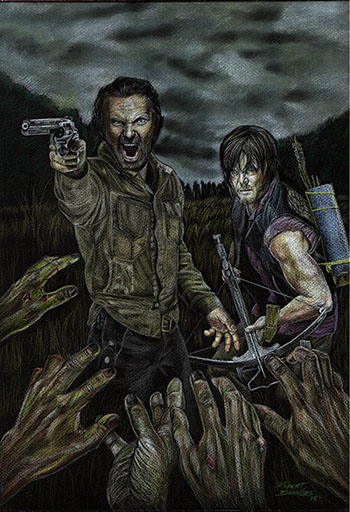 Walking Dead by Robert Blancas