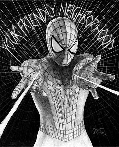 Your Friendly Neighborhood Spider-man by Robert Blancas